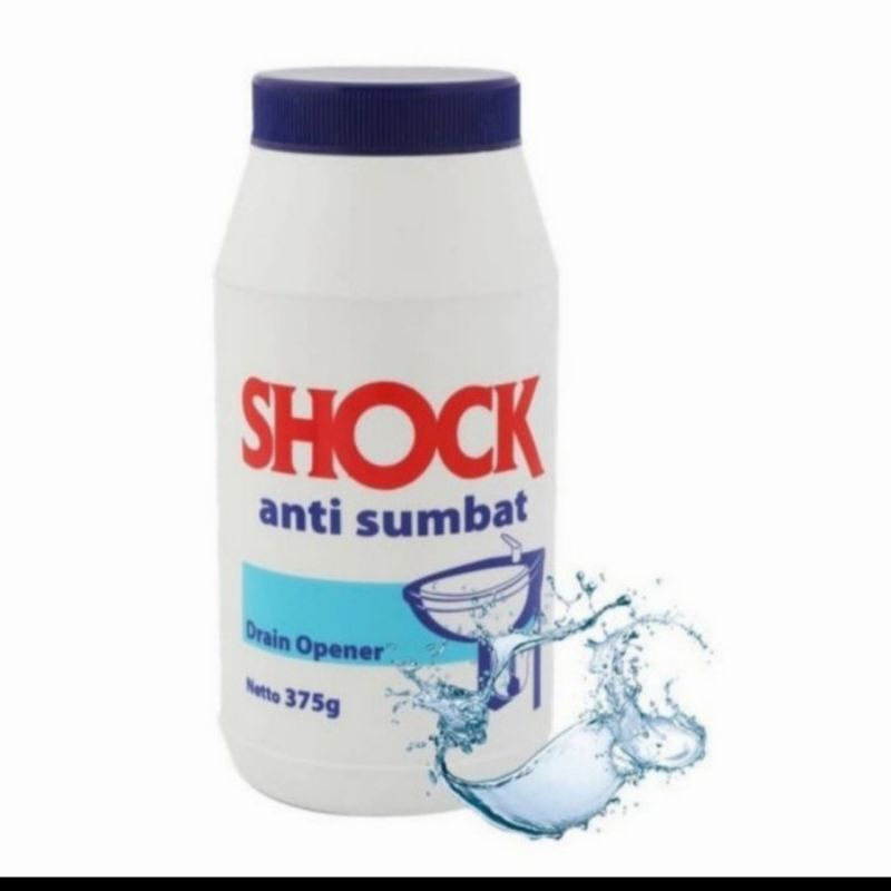 SHOCK ANTI SUMBAT BOTOL 375 GR saluran pipa/wastafel&amp;WC