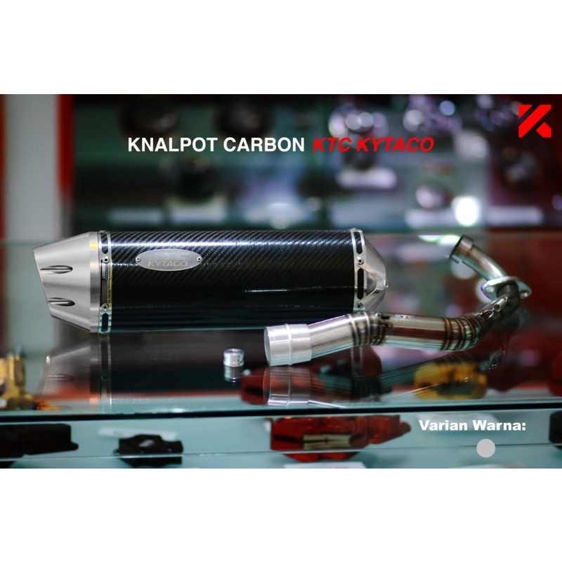 knalpot ktc kytaco Carbon nmax old