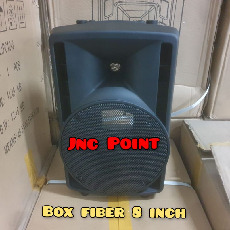 box speaker fiber plastik 8 inch Model dbtechnologi import/box kosong 8inch