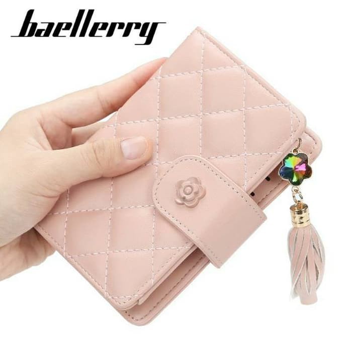 Travelmate Dompet Kulit Baellerry Short Wanita N1812