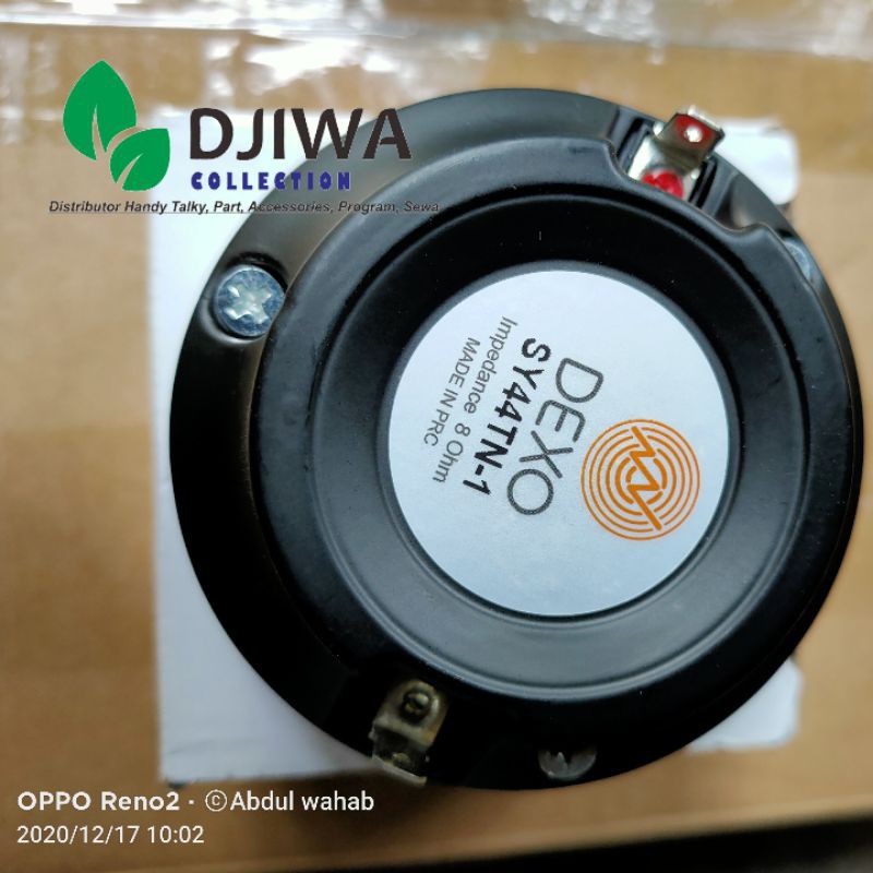 Dexo SY44TN Tweeter Neodium Neo SY44TN-1 Driver Twiter Neodyum New