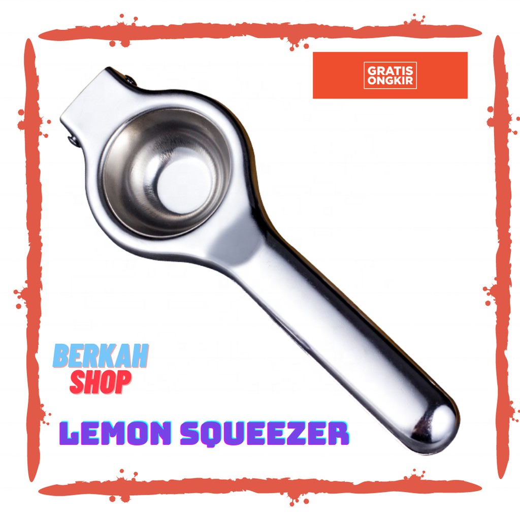 Alat Perasan Jeruk Lemon Squeezer Stainless ( Murah )