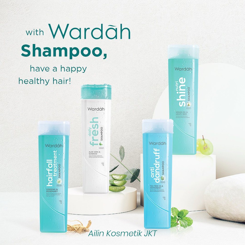 Wardah Shampoo &amp; Conditioner by Ailin Kosmetik