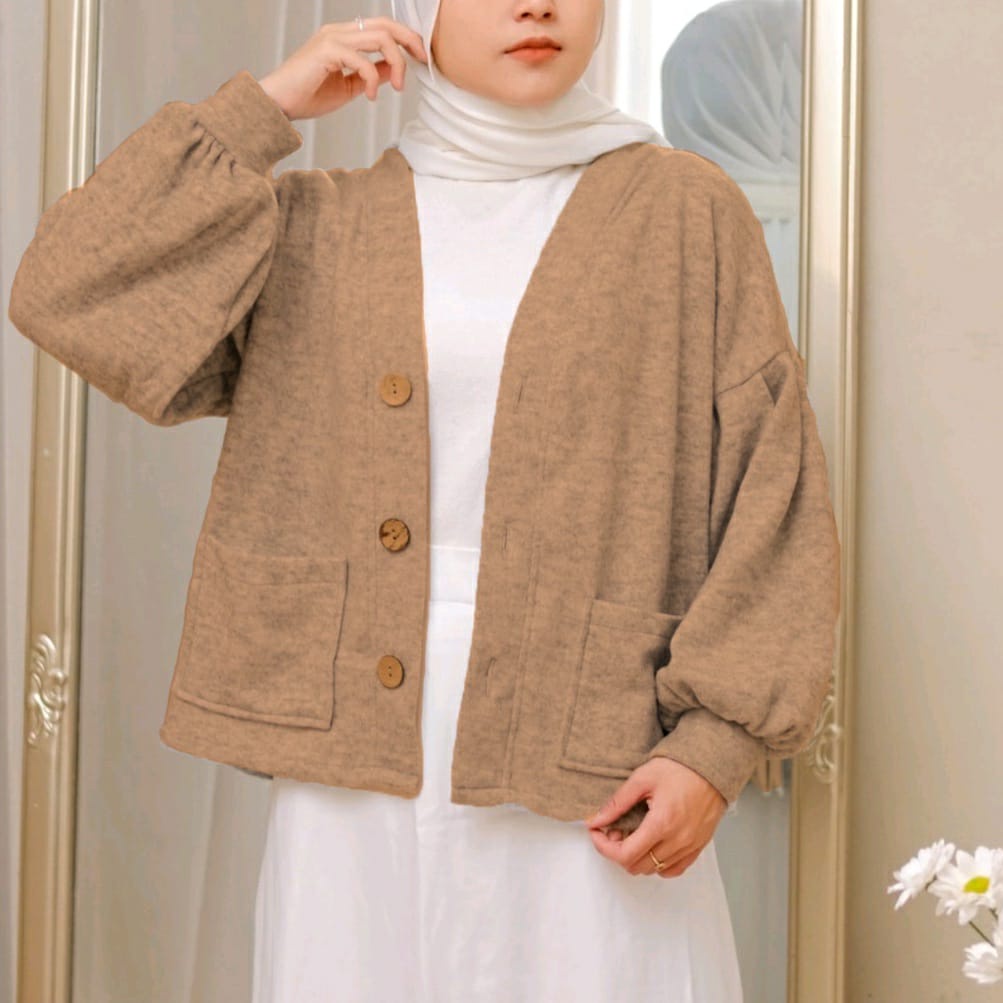 BEFAST - ZEC Cardigan EVE / Lucia Cardigan / Cardigan terbaru / Cardigan Keluaran Terbaru 2021 / Outer Polos Casual / Cardigan Formal / Outer Bisa Di Pakai Wanita Hijab / OOTD Atasan Cardigan Remaja Hits