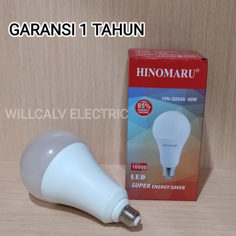 LAMPU LED HINOMARU BULB 40W 40 WATT CAHAYA PUTIH / LAMPU HINOMARU LED 40W 40 WATT