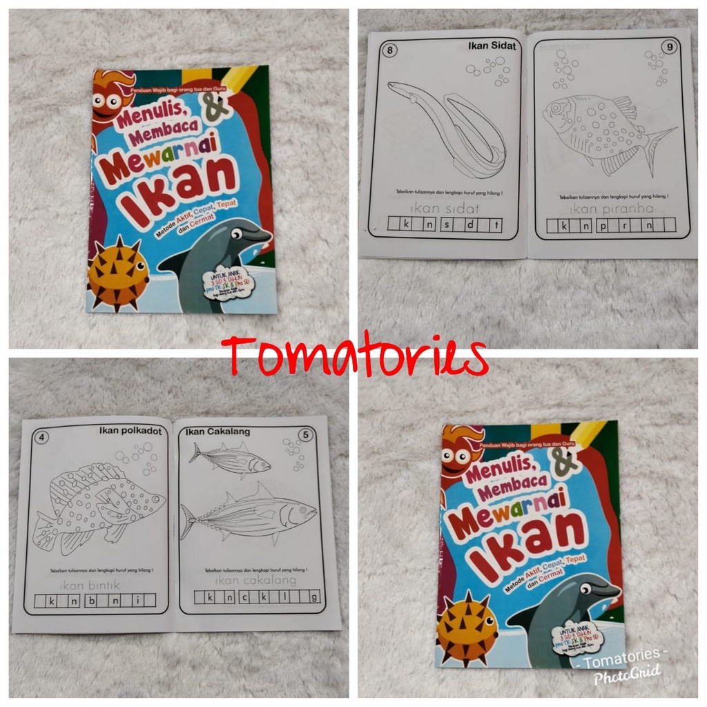 

BUKU MEWARNAI IKAN