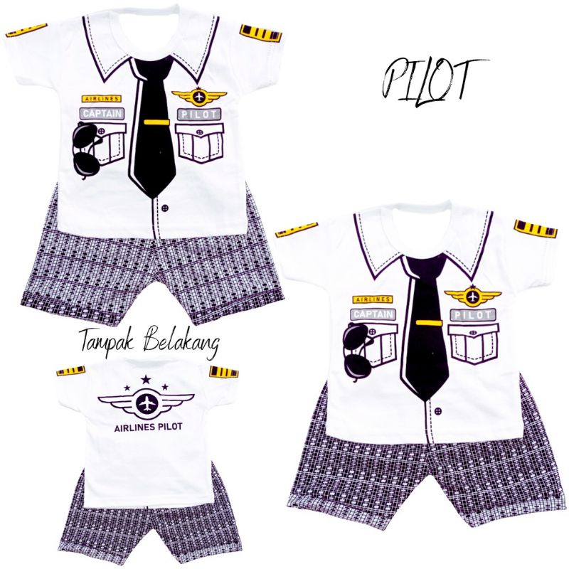 Baju Bayi Setelan Oblong Anak Laki Laki 3-18 bulan SNI JOGGER / setelan baju bayi cowok TUXEDO JOGGER