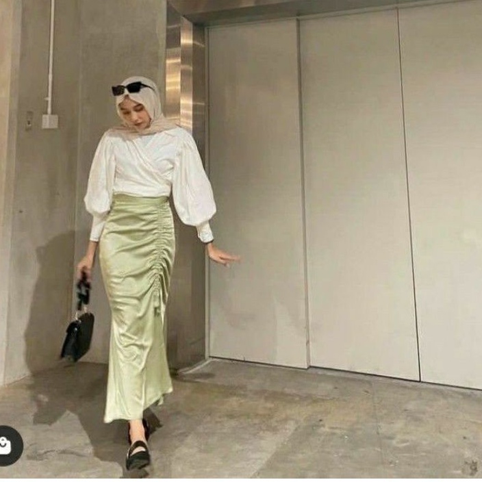 rok serut/rok satin/rok serut satin