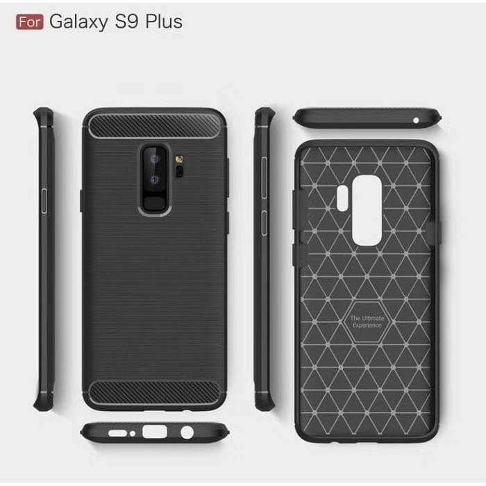 SoftCase Carbon Fiber Samsung Galaxy S9+ PLUS