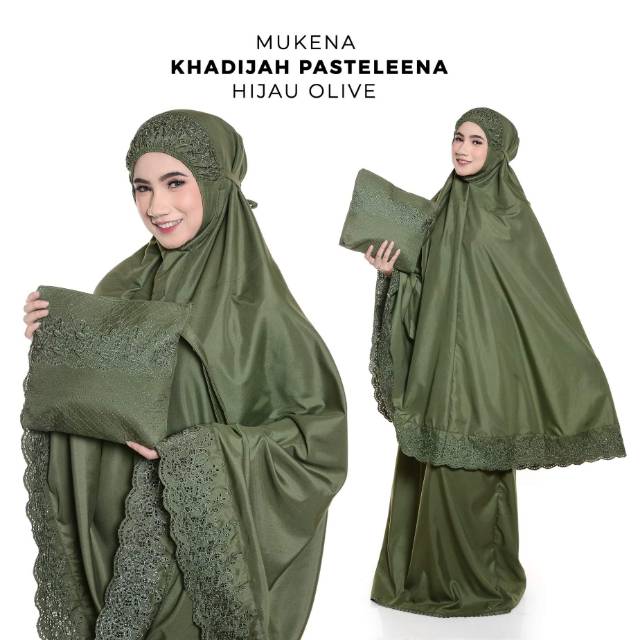 COD MUKENA DEWASA KHADIJAH PASTELEENA TAS JUMBO
