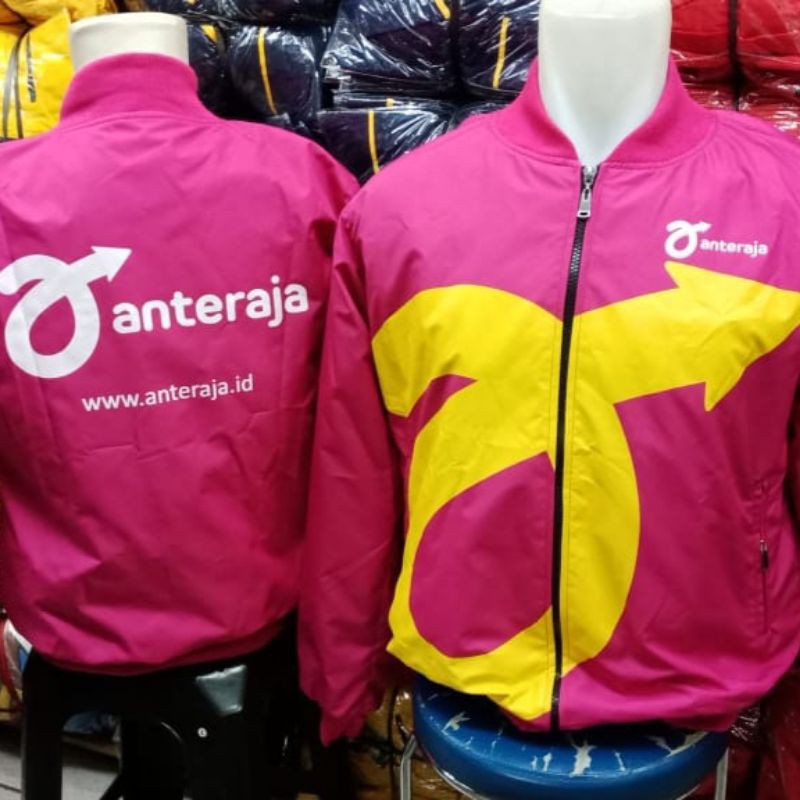 Sample  jaket custom jaket kurir