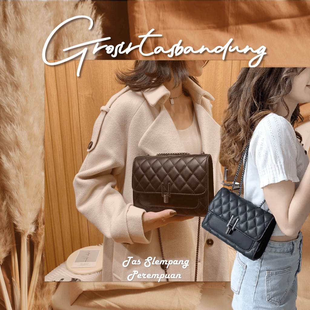 TAS SLEMPANG WANITA BUAT JALAN JALAN MAIN KONDANGAN HANGOUT DENGAN TEMAN / SE BAHU KUALITAS BAGUS NY