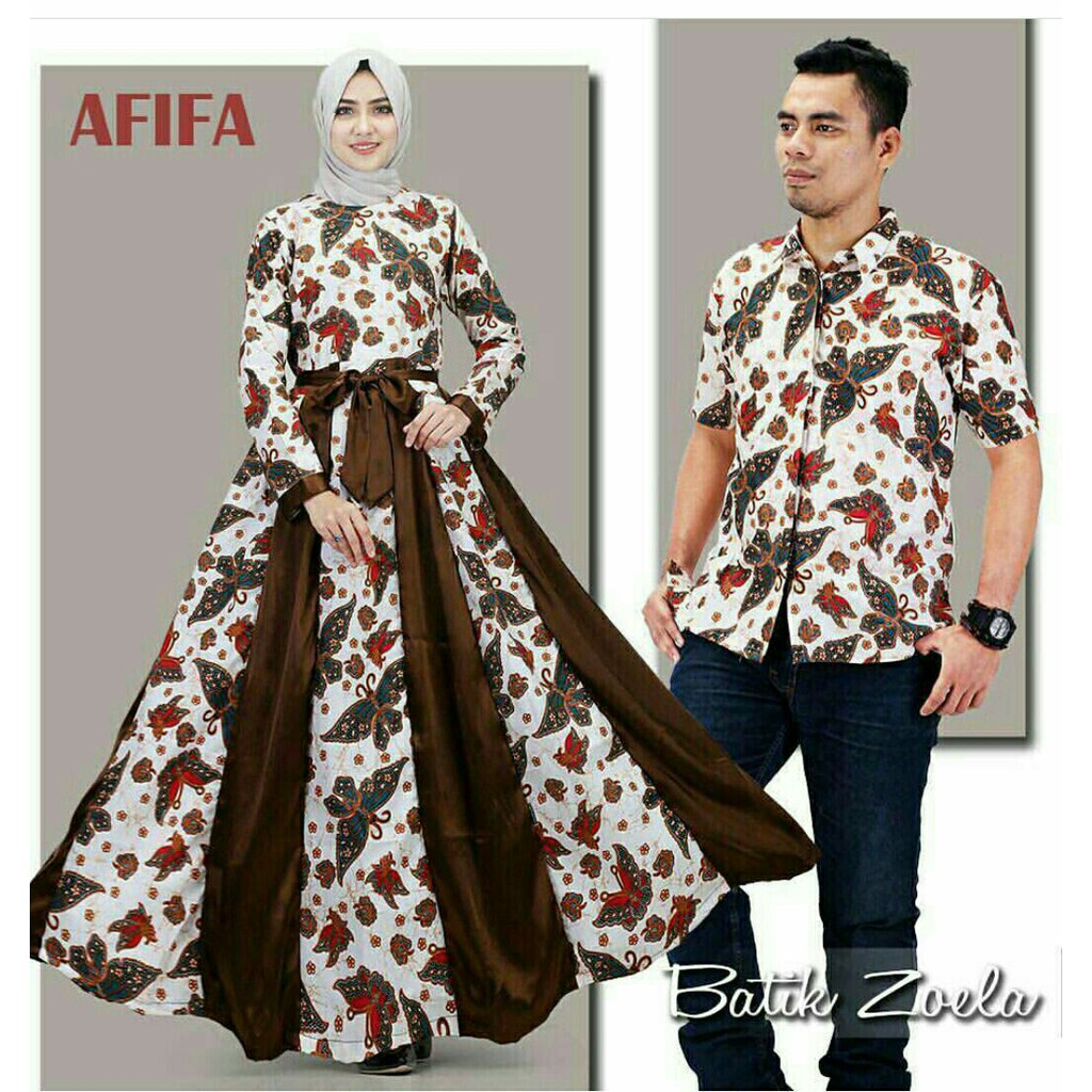 COUPLE BATIK GAMIS AFIFA