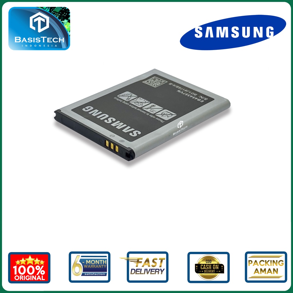 BATERAI SAMSUNG YOUNG 1 S5310 - S5360 - B5330 - B5510 - S5380 - S5300 - EB454357VU - ORI