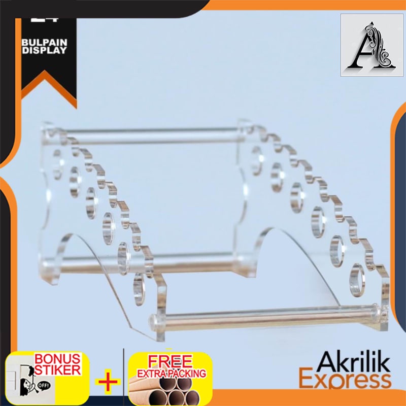 

Grosir Display ballpoint / Display pulpen akrilik / Tempat pulpen