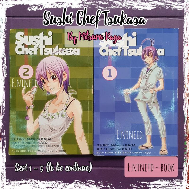 Komik Sushi Chef Tsukasa (Seri 1-5)