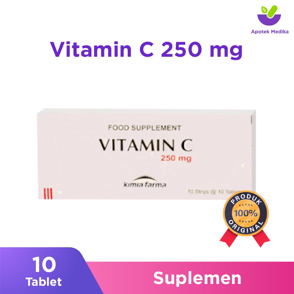 Vitamin C 250 mg 10 Tablet