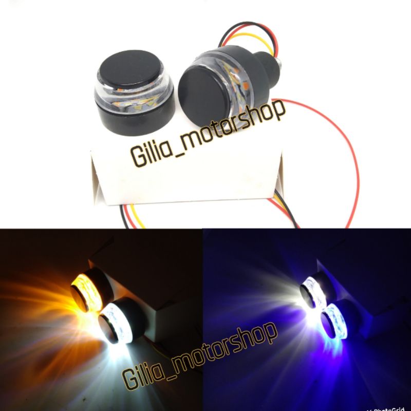 Jalu Stang LED Motor Stang LTP Bandul Stang Lampu Sepeda Motor Dimodifikasi Universal