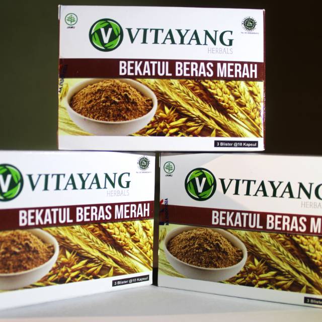 

[PROMO] VITAYANG BEKATUL BERAS MERAH (ISI 30 TABLET)