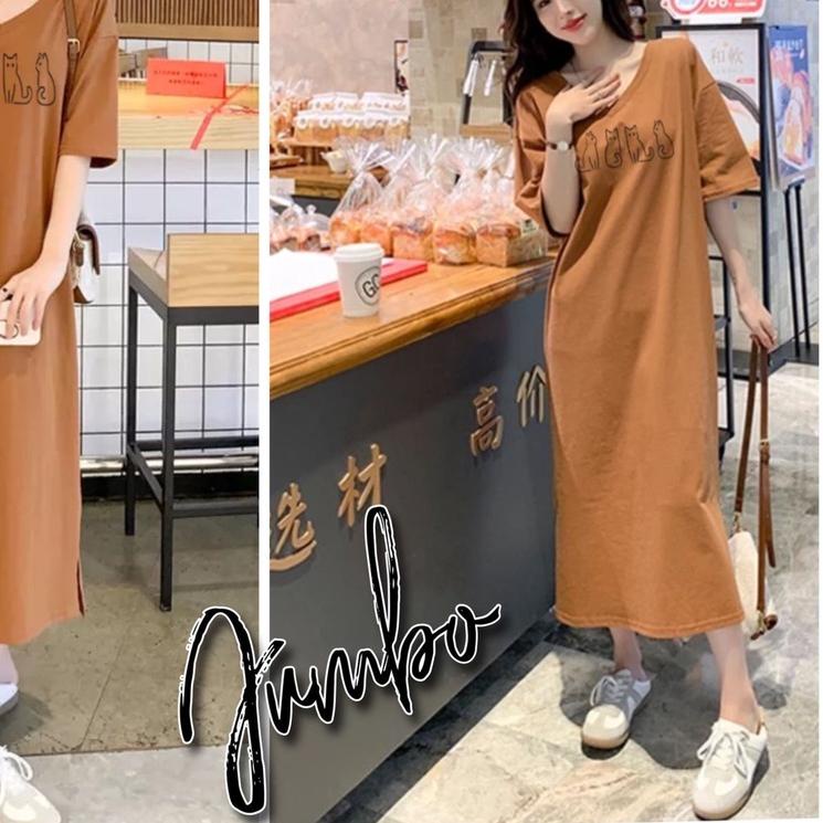 ➴ Damai fashion jakarta - dress JUMBO wanita ISYANA ISYANA - konveksi murah tanah abang ♨