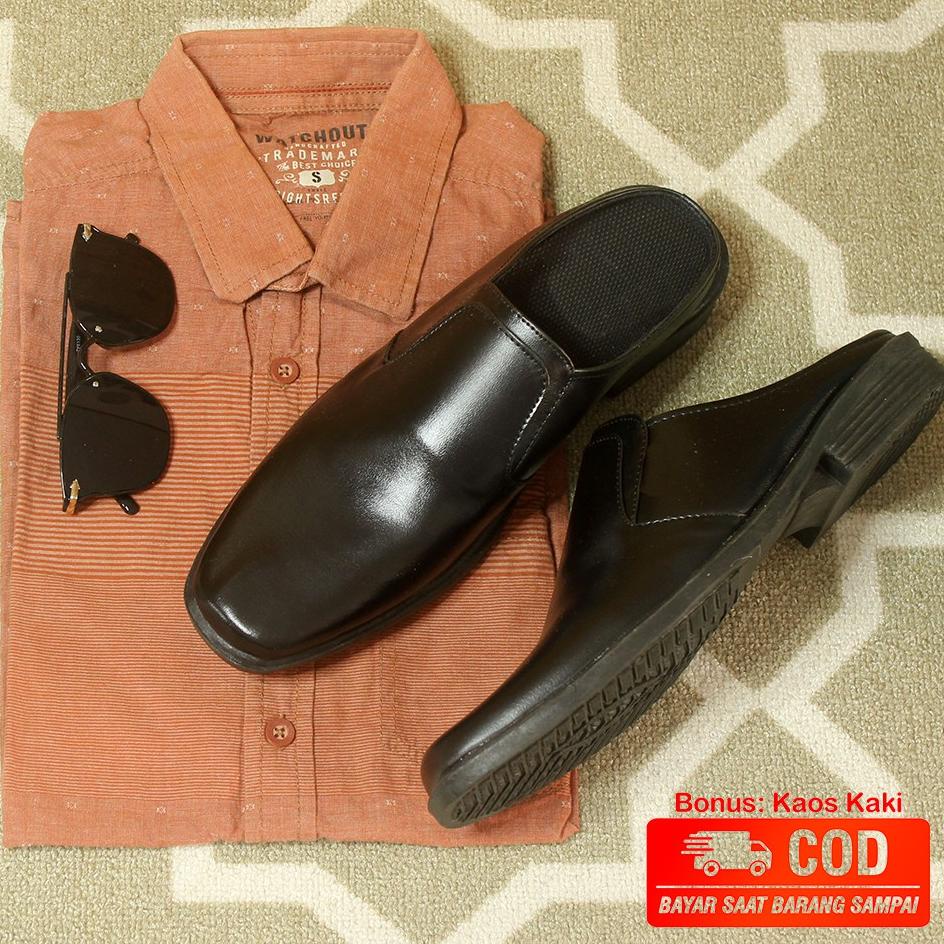 Modern.. Sandal Sepatu Bustong Cowok Sendal Sepatu Tutong Slop Pria Formal MODEL KICKERS 02 ORIGINAL