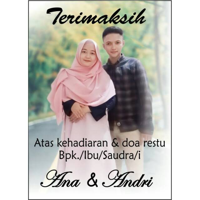 Jual Kartu ucapan terimakasih | Shopee Indonesia