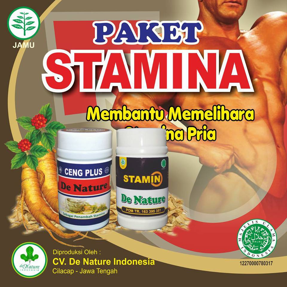 Paket Lengkap Obat Ejakulasi Dini ORIGINAL HERBAL DE NATURE Lemah Syahwat Stamina Pria Wanita