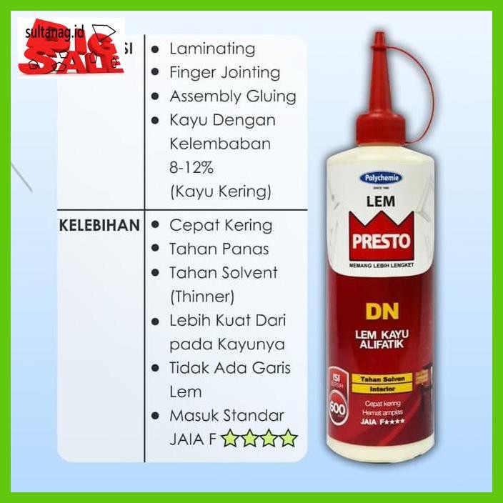 

Trtg5R- Lem Putih Kayu Presto Dstdgt-