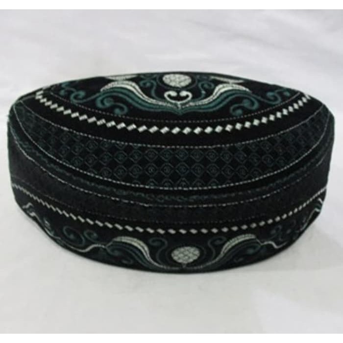 Peci Kopiah Songkok Batik Hitam SUDIRMAN Songkok Nasional***TOP