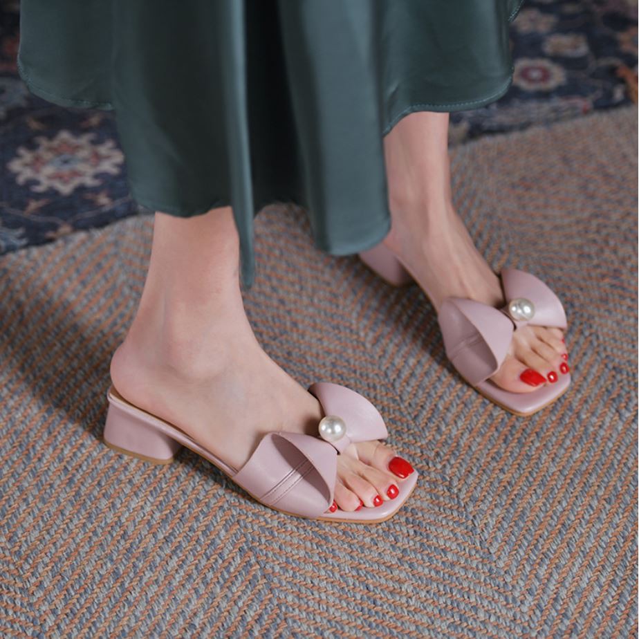 RYS - Opulent Revel Hak Sepatu Wanita Fashion Kantoran/Casual - Ori Import