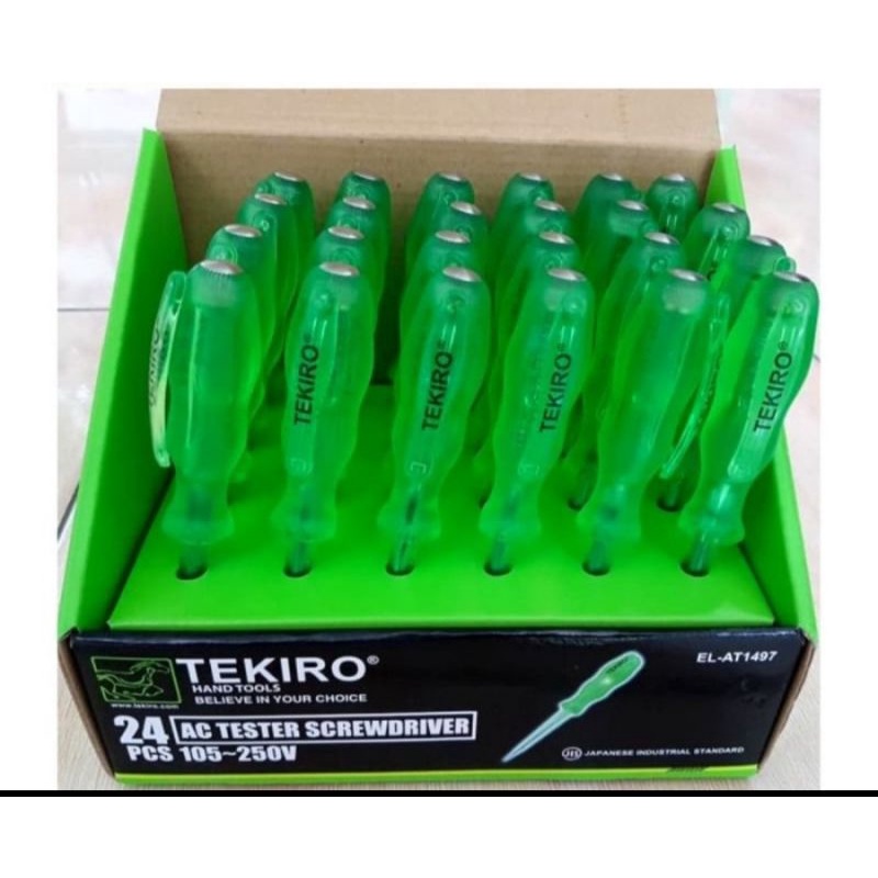 TEKIRO OBENG TESPEN AC/TESTER AC SCREWDRIVER