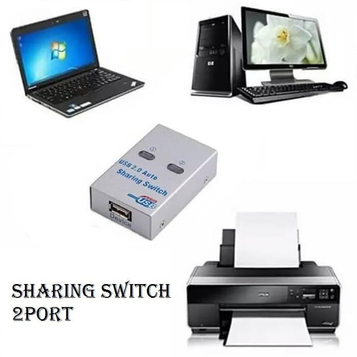 Nyk Auto Switch Printer 2 Port