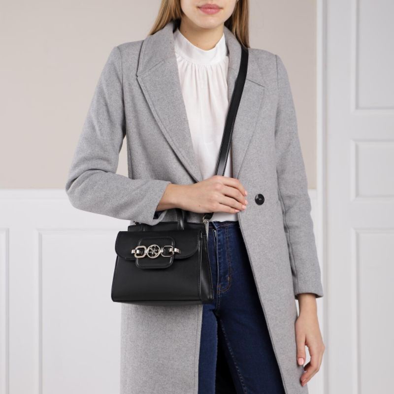 Guess Hensely Mini Satchel Original / Guess Hensley Original / Tas Guess Original