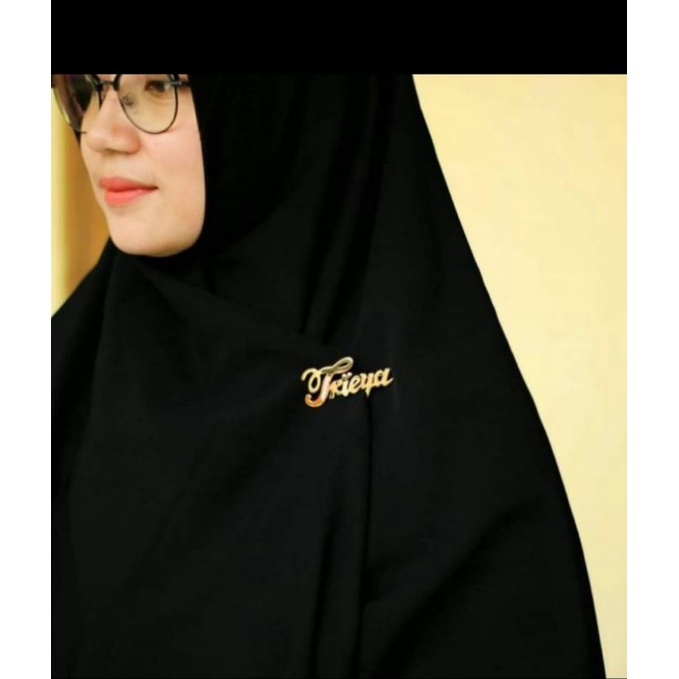 Bros ukir nama mu lapis emas