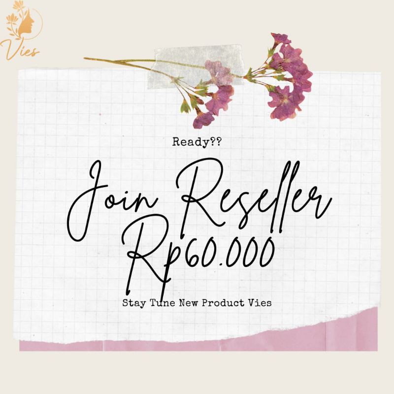 JOIN RESELLER MASKER KOMEDO BY VIES