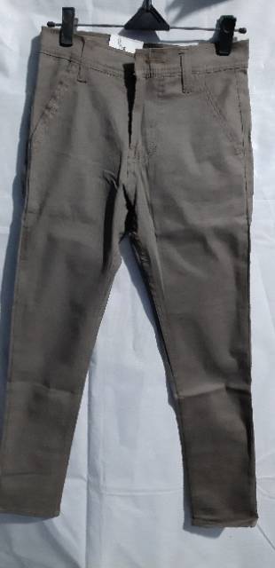 (BISA COD)CELANA CHINO PRIA ANAK TANGGUNG SIZE 24 25 26 BAHAN MELAR