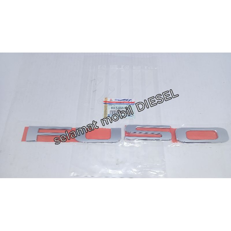 EMBLEM  sticker LOGO MITSUBISHI CANTER FUSO ORIGINAL