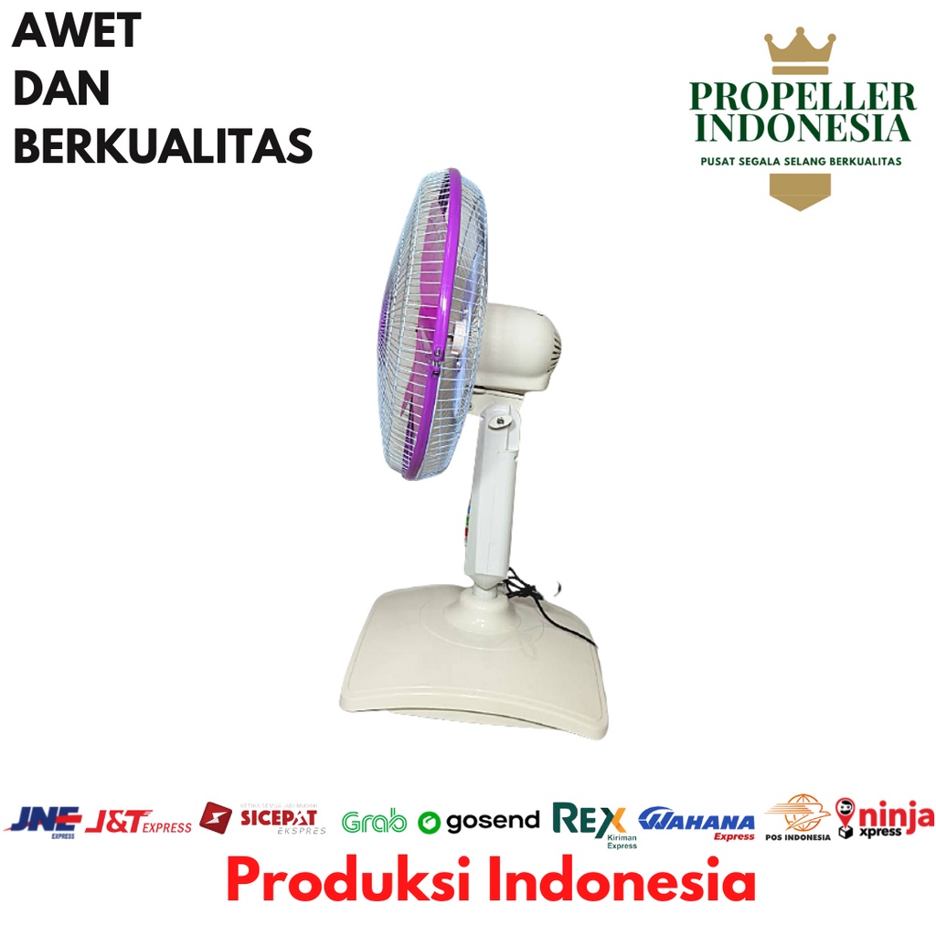 Kipas Angin Berdiri 2 in1 Kipas Angin Portable 16Inch - 1604A StandFan