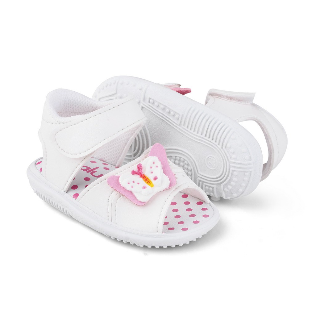 sandal anak cewek real pict baby shoes Putih KSJ