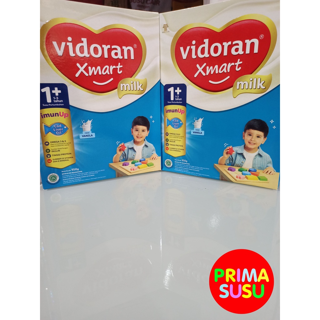 Vidoran Xmart 1+ 950 Gr, Vanila, Madu