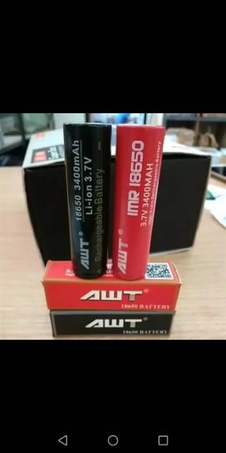 BATERAI AWT 3000MAH IMR 18650