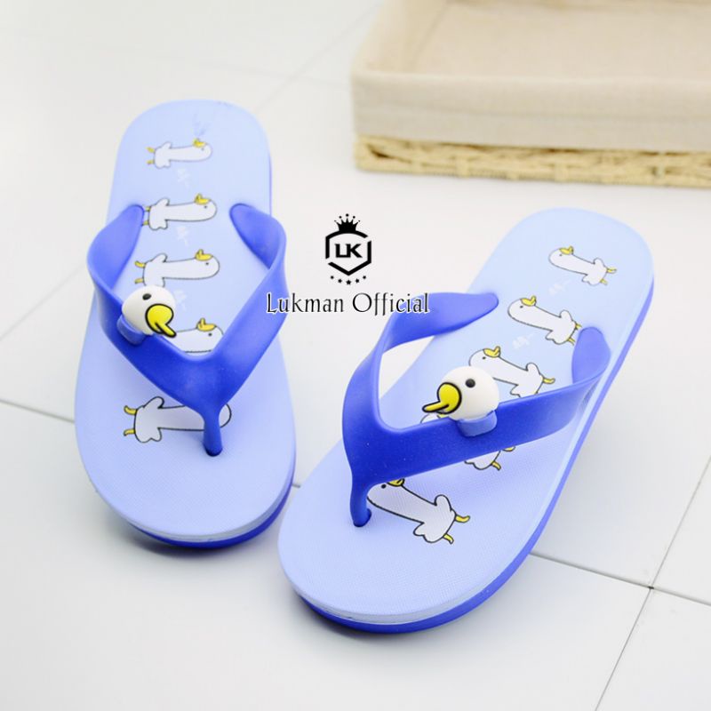 Sandal Anak-anak Musim Panas Kecantikan Jembatan Anak-anak Sandal Jepit Anak Laki-laki dan Perempuan Indoor Clip-On Non-Slip Sandal Sepatu Pantai