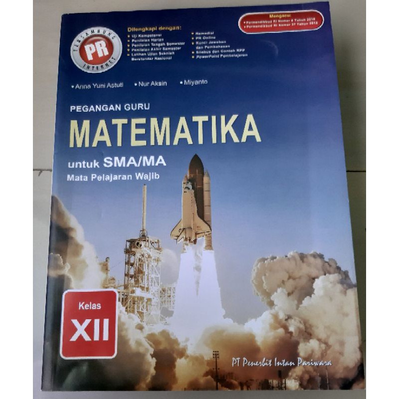 Jual Buku Kunci Jawaban Pr Intan Pariwara Kelas 12 Indonesiashopee Indonesia
