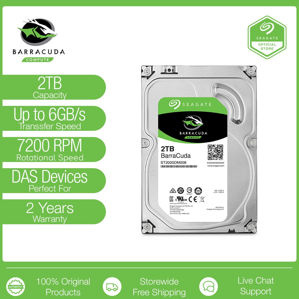 Harddisk Internal Seagate 2TB 7200 Rpm(ST2000DM008) MANTULLL