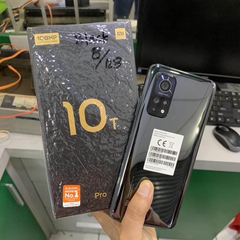 xiaomi mi 10t pro 8/128 Second bekas pakai normal fullset original resmi