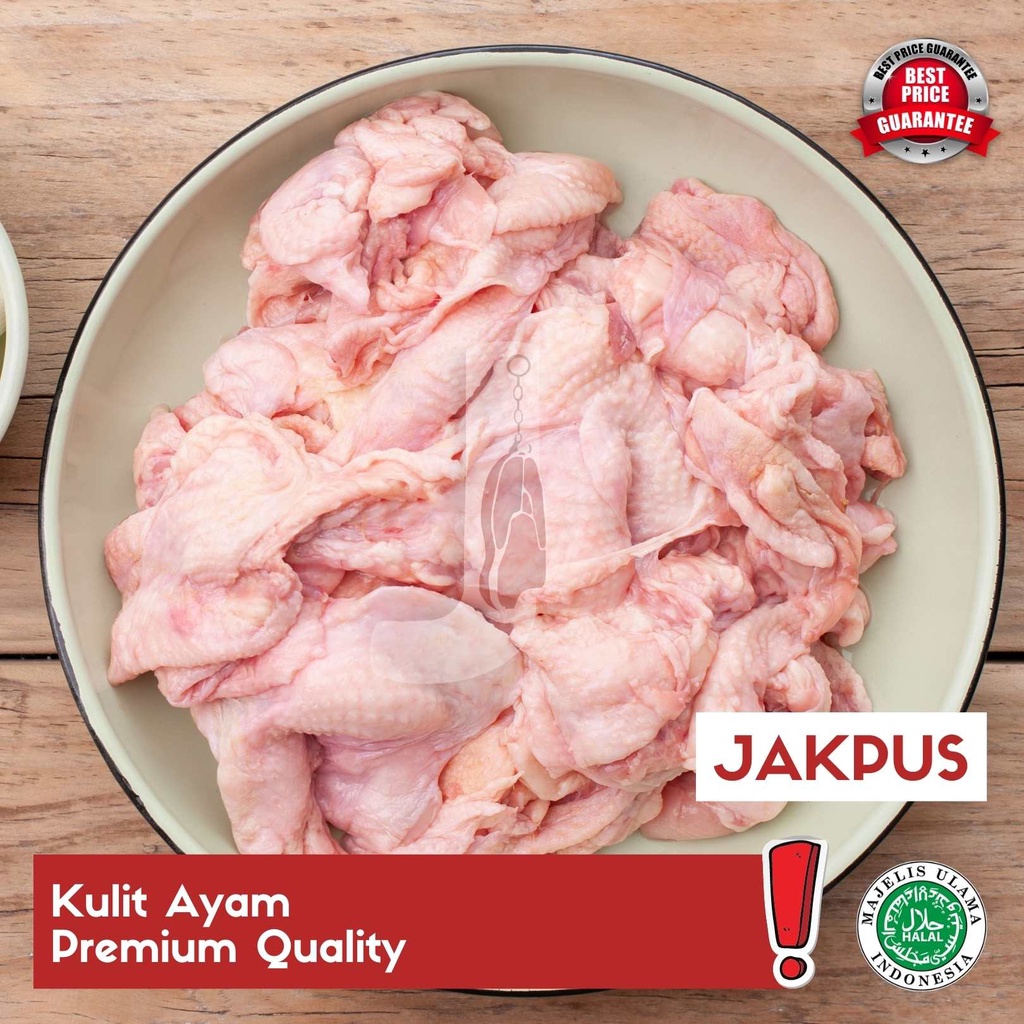 

Kulit Ayam Premium Quality 1kg - JAKPUS