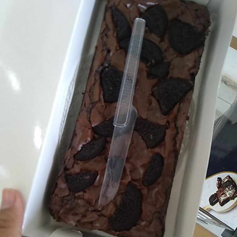 

BROWNIES BAKAR OREO