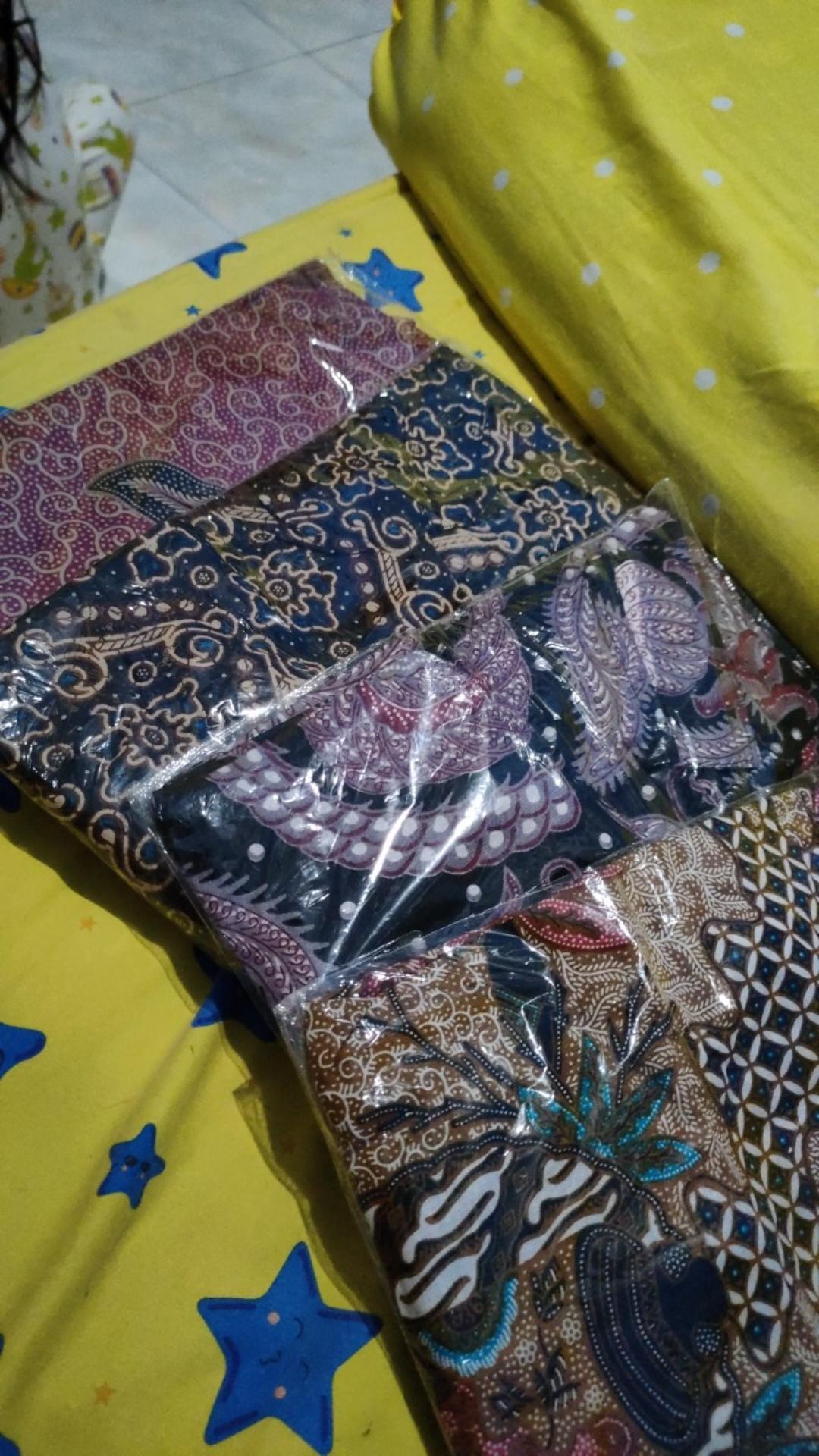 Tunik Atasan Batik Seragam Batik Solo Batik Pekalongan Baju Batik Wanita Td 001