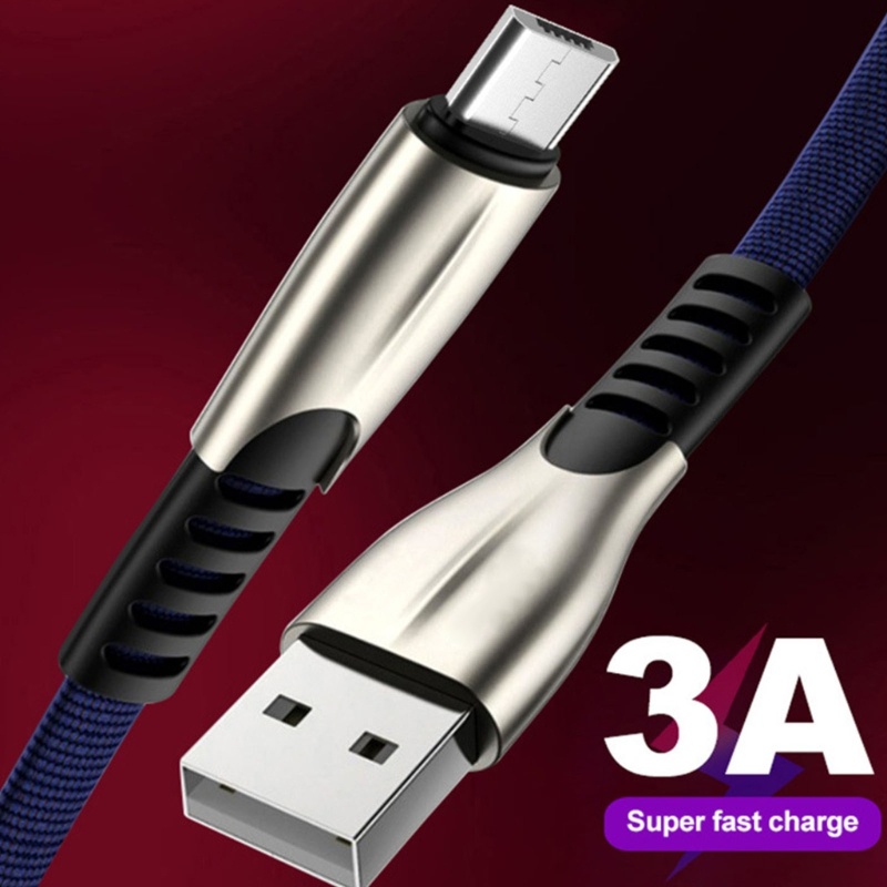 Zzz Kabel Data / Charger USB Tipe-C Fast Charging Bahan Zinc Alloy Untuk Smartphone