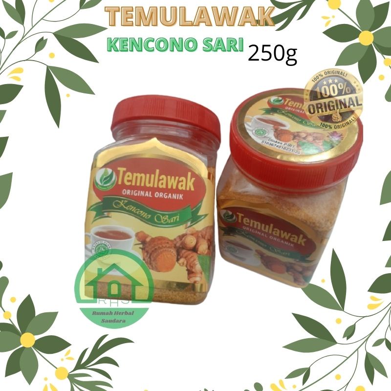 

Temulawak Organik Kencono Sari Asli Original 250 gr ASLI ORIGINAL PROMO MURAH